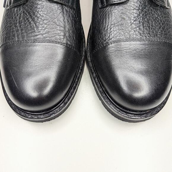 Mephisto Melchior black leather pebble grain cap toe lace up comfort size 10.5 main image 6